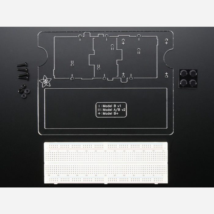 Adafruit Pi Dish for Raspberry Pi - Includes Breadboard