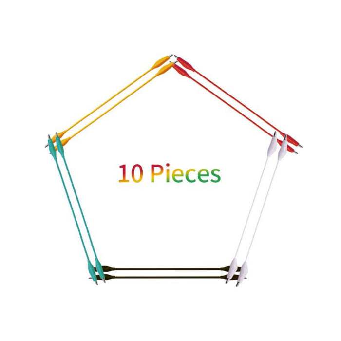 10 pcs DIY 35cm Alligator clips connection cable for BBC micro:bit