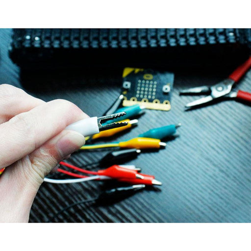 10 pcs DIY 35cm Alligator clips connection cable for BBC micro:bit