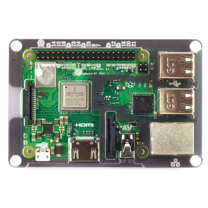 Pibow 3 B+ Coupé (Raspberry Pi 3 B+, 3, & 2) - Coupé Royale