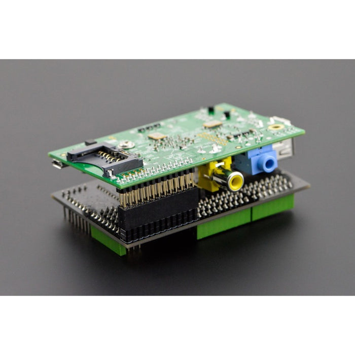 Arduino Expansion Shield for Raspberry Pi model B