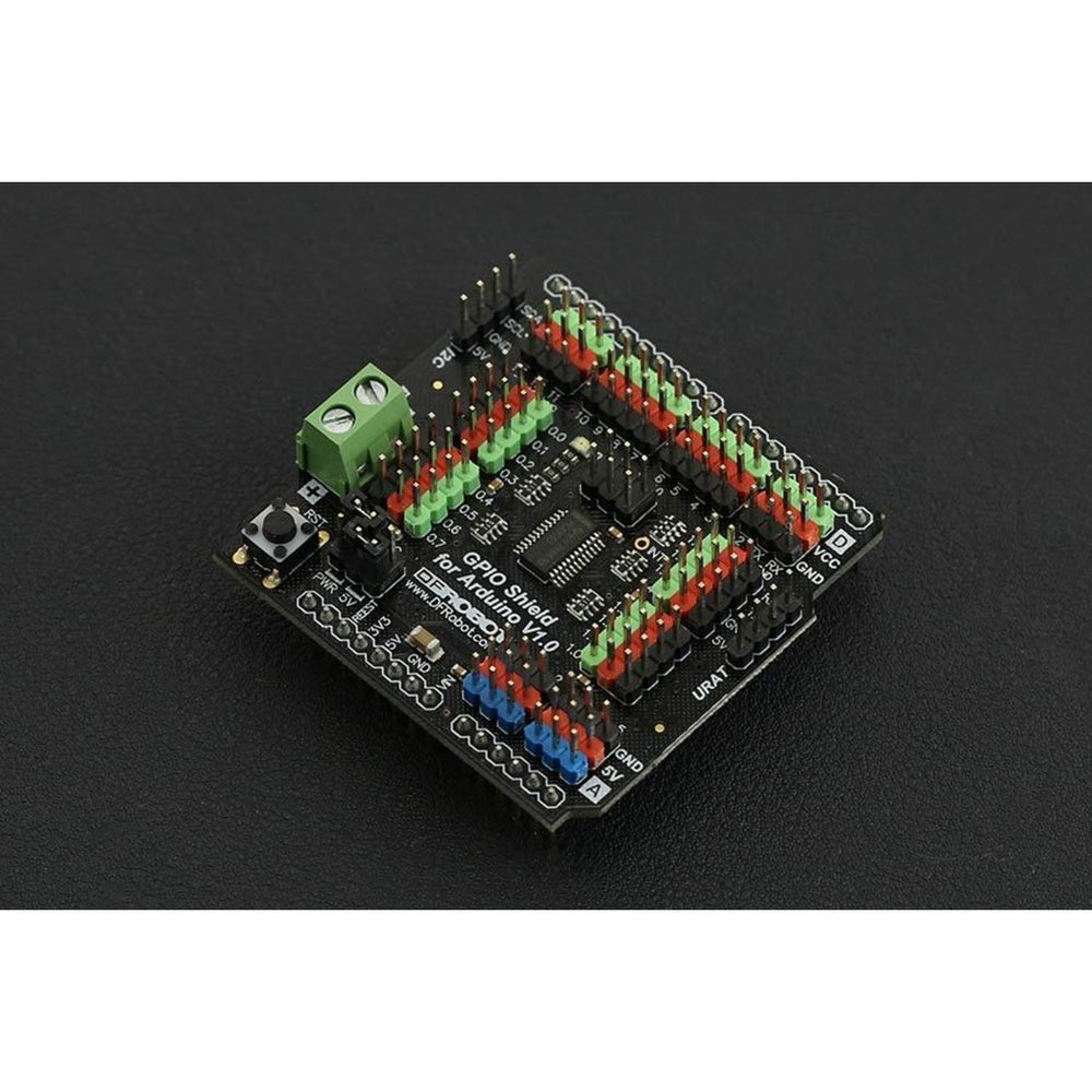 Gravity:  Arduino GPIO Shield