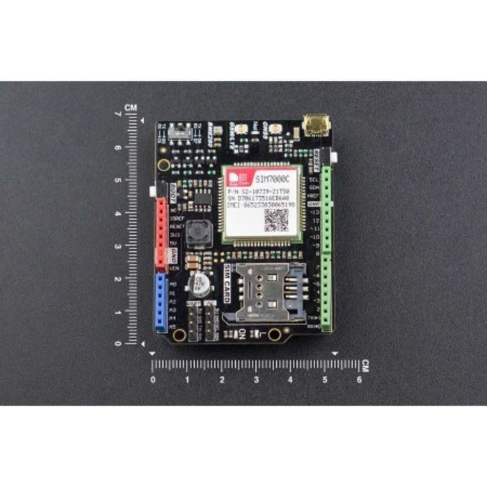 SIM7000C Arduino NB-IoT/LTE/GPRS/GPS Expansion Shield