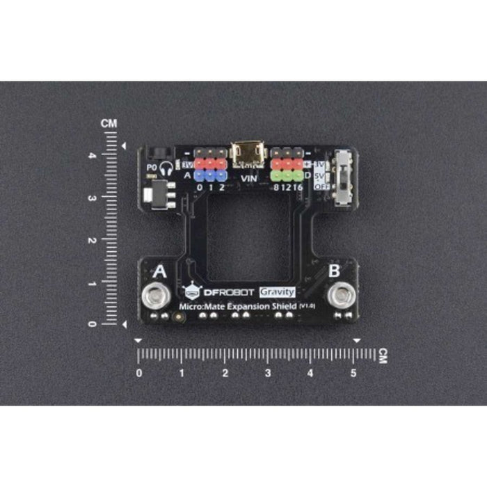 Micro:Mate - A Mini Expansion Board for micro:bit (Gravity Compatible)