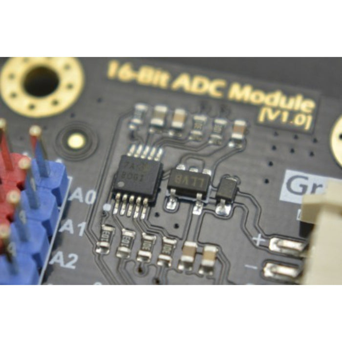 Gravity: I2C ADS1115 16-Bit ADC Module (Arduino & Raspberry Pi Compatible)