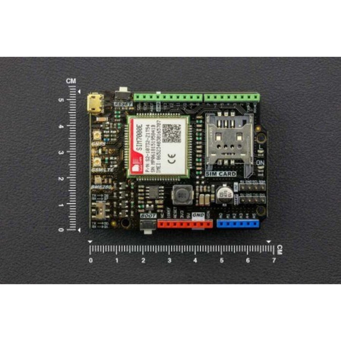 SIM7000E Arduino NB-IoT/LTE/GPRS/GPS Expansion Shield