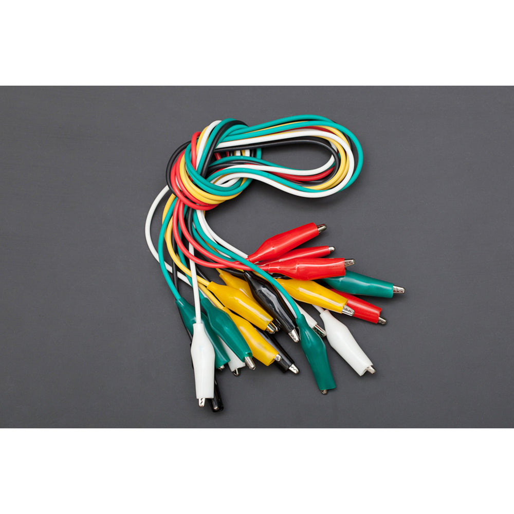 Alligator Clip Test Cables (10 PCs Pack)