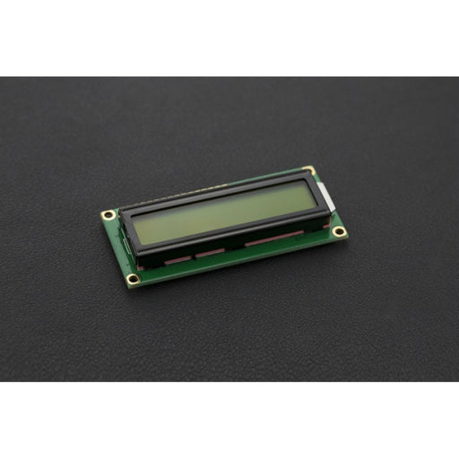 Basic 16x2 Character LCD - Black on Yellow 5V