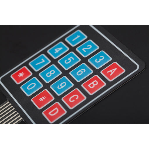 Sealed Membrane 4*4 button pad with sticker