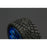 D65mm Rubber Wheel Pair - Blue (Without Shaft)