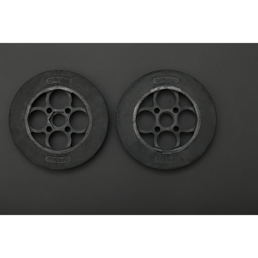 Rubber Wheel 136x24mm (Pair)