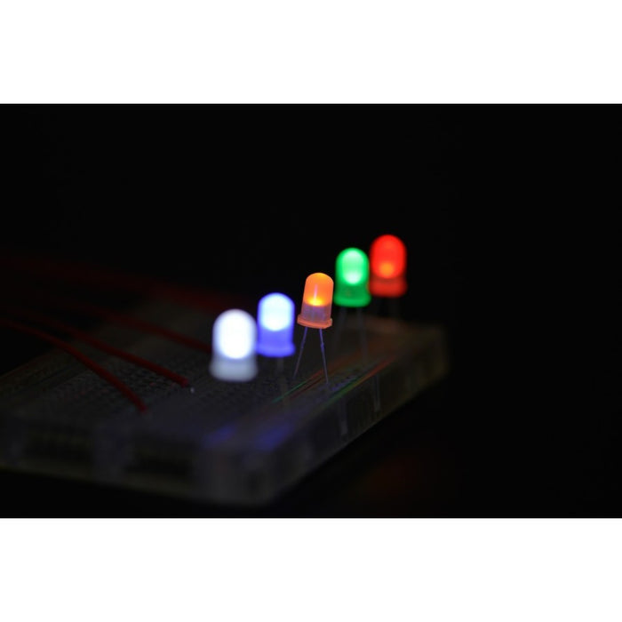 Diffused 5mm LED Pack (50 pcs)