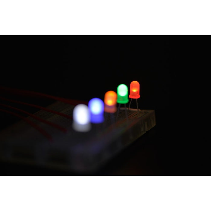 Diffused 5mm LED Pack (50 pcs)