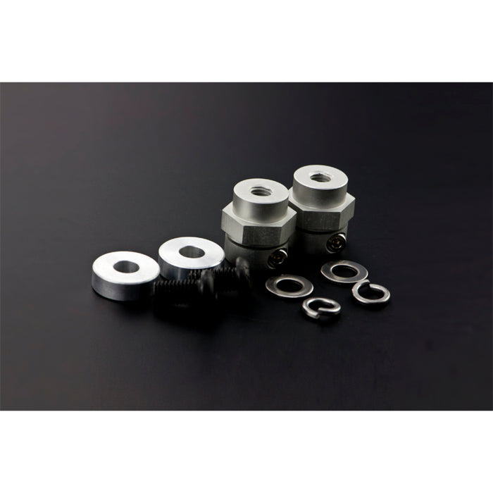 5mm Rubber Wheel Coupling Kit (Pair)