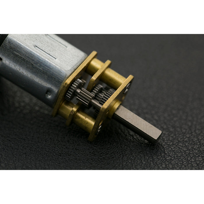 Micro Metal Gear Motor with Connector (75:1)