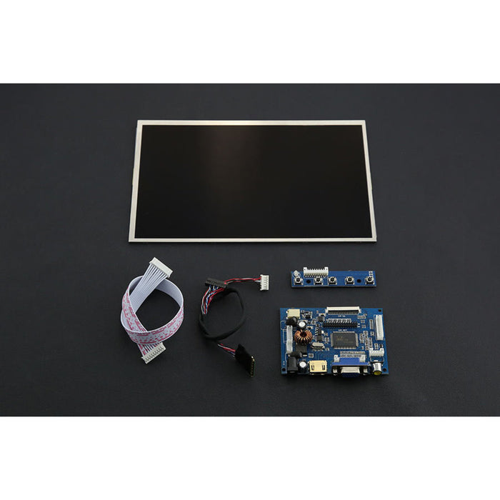 10.1" Diagonal - 1280x800 IPS HDMI/VGA/AV Display