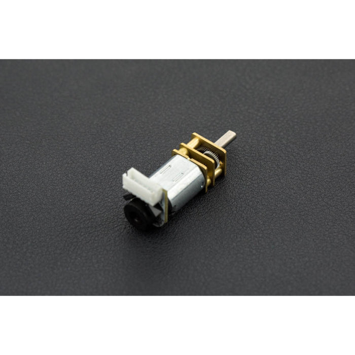 Micro DC Geared motor w/Encoder -  6V 310RPM 50:1