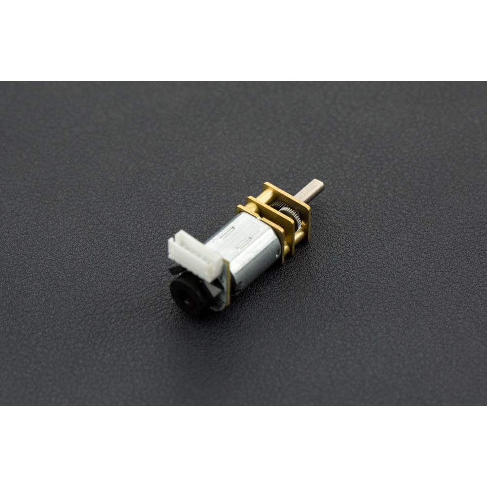 Micro Metal Geared motor w/Encoder - 6V 75RPM 210:1