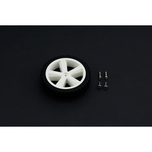 D80mm Silicone TT Motor Wheel  For Robot Project