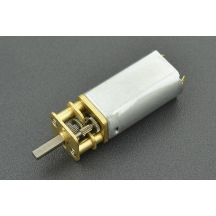 Mini Metal DC Geared Motor (6V 570RPM 1.5Kg*cm)