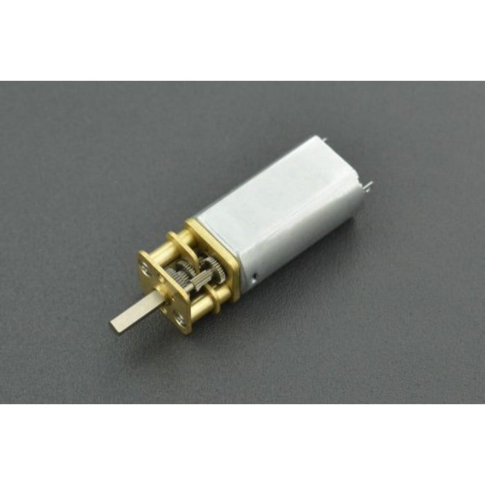 Mini Metal DC Geared Motor (6V 375RPM 0.5Kg*cm)