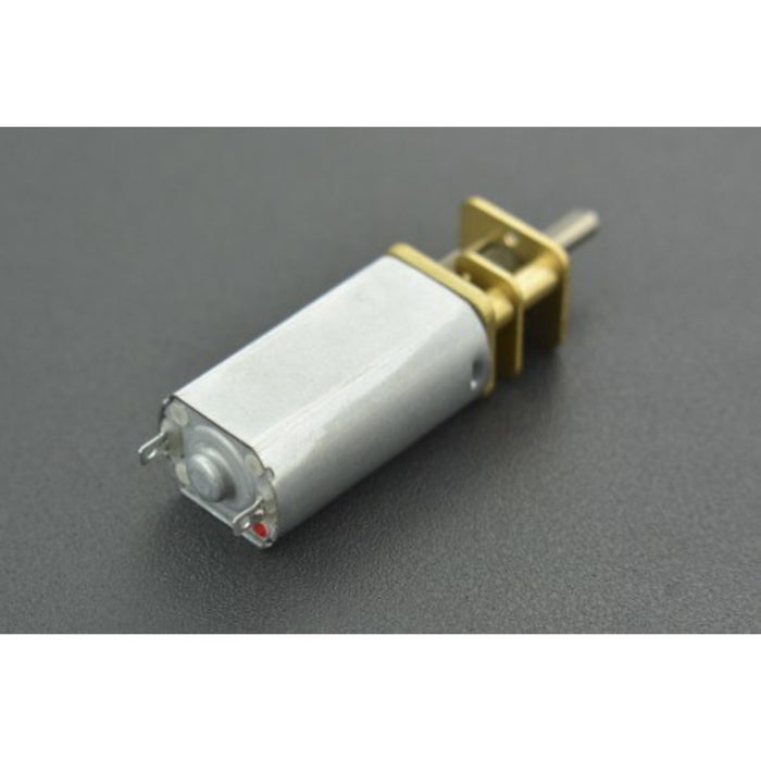 Mini Metal DC Geared Motor (6V 375RPM 0.5Kg*cm)