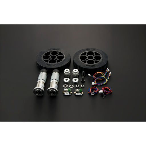 Rubber Wheel & Motor Kit