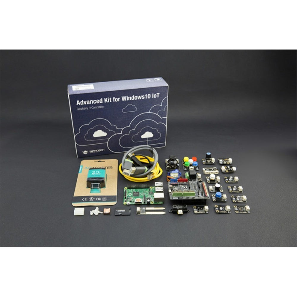 Advanced Kit for Raspberry Pi 2 (Windows 10 IoT Compatible)