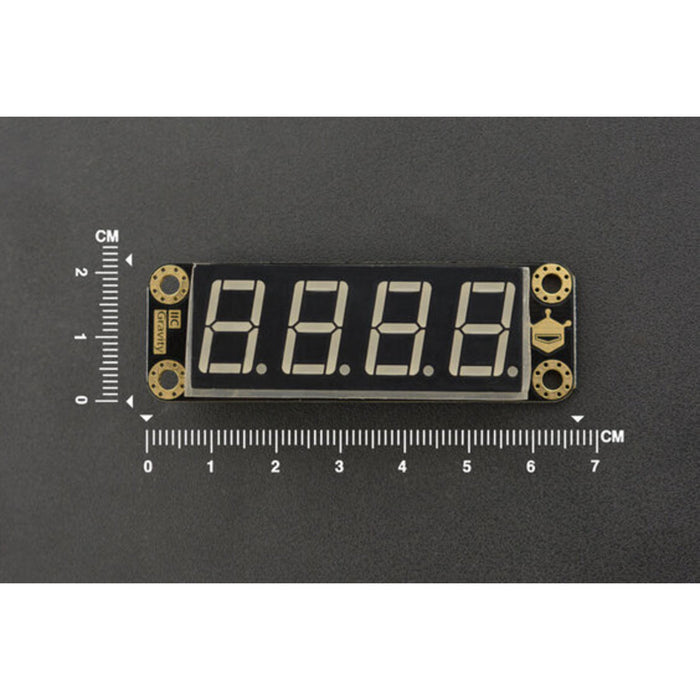 Gravity: 4-Digital LED Segment Display Module (Green)