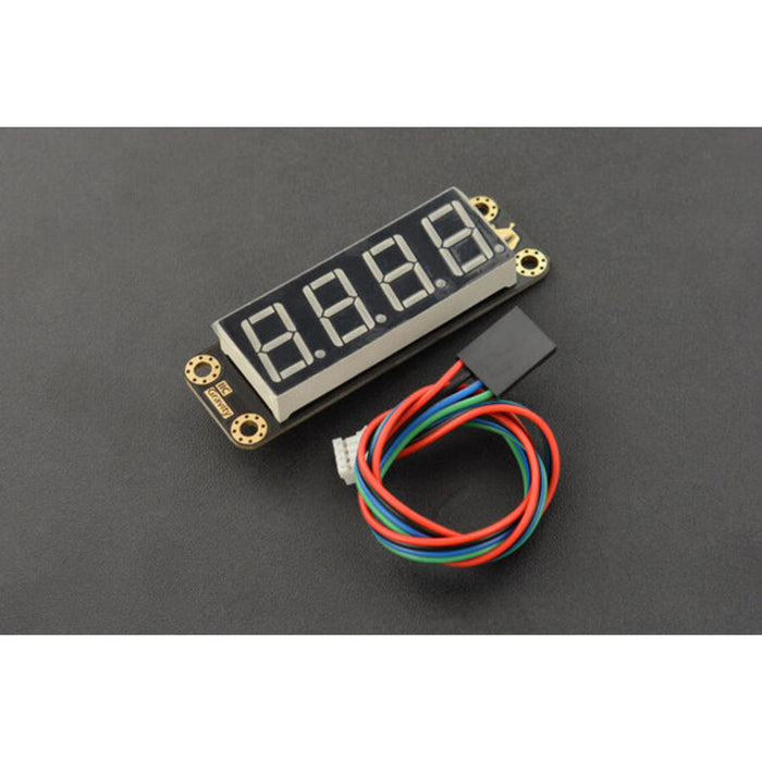 Gravity: 4-Digital LED Segment Display Module (Red)