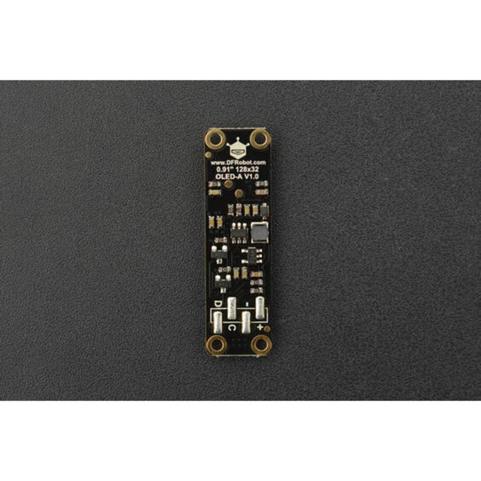 Monochrome 0.91”128x32 I2C OLED Display with Chip Pad