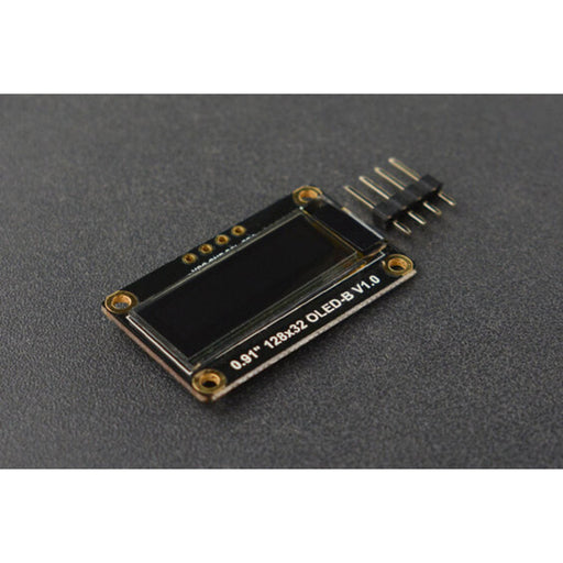 Monochrome 0.91”128x32 I2C OLED Display