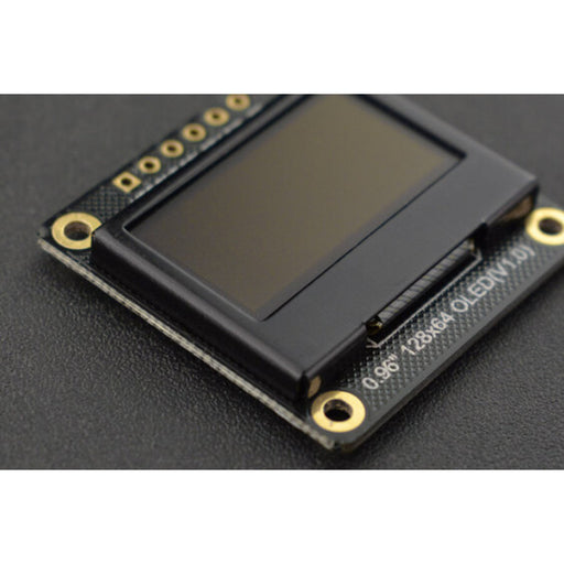 Monochrome 0.96" 128x64 I2C/SPI OLED Display