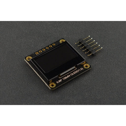 Monochrome 0.96" 128x64 I2C/SPI OLED Display