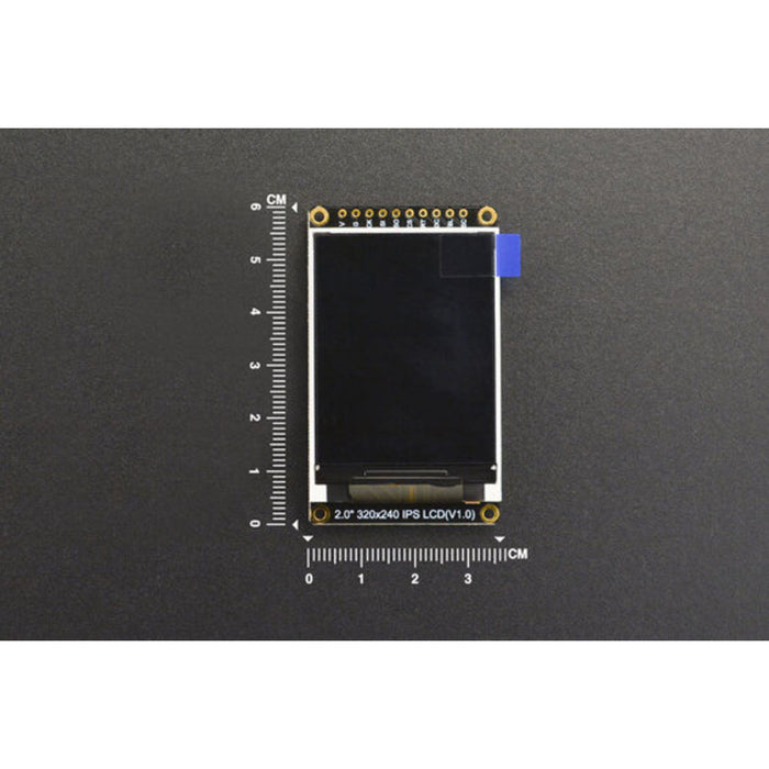 2.0" 320x240 IPS TFT LCD Display with MicroSD Card Breakout