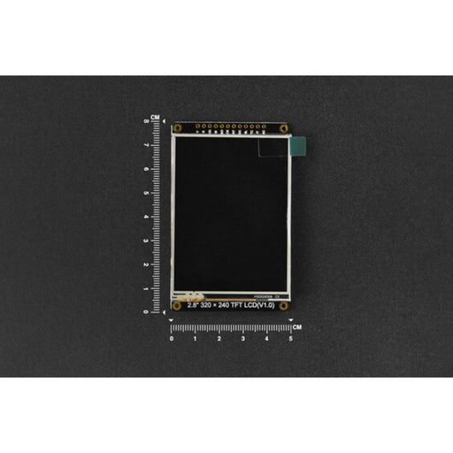 2.8” 320x240 IPS TFT LCD Touchscreen with MicroSD