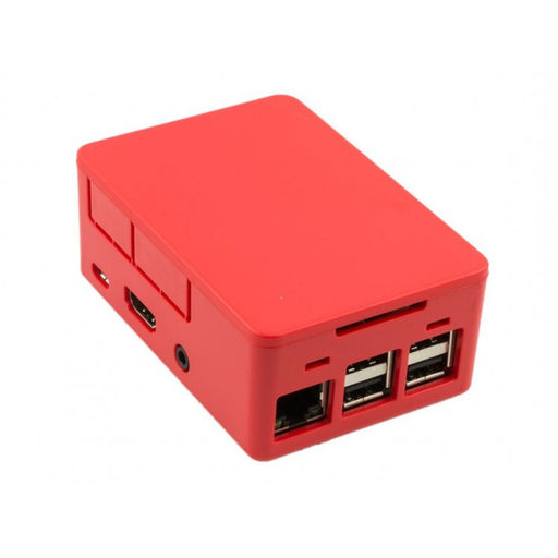 HighPi Raspberry Pi B+/2/3/3B+ Case - Red