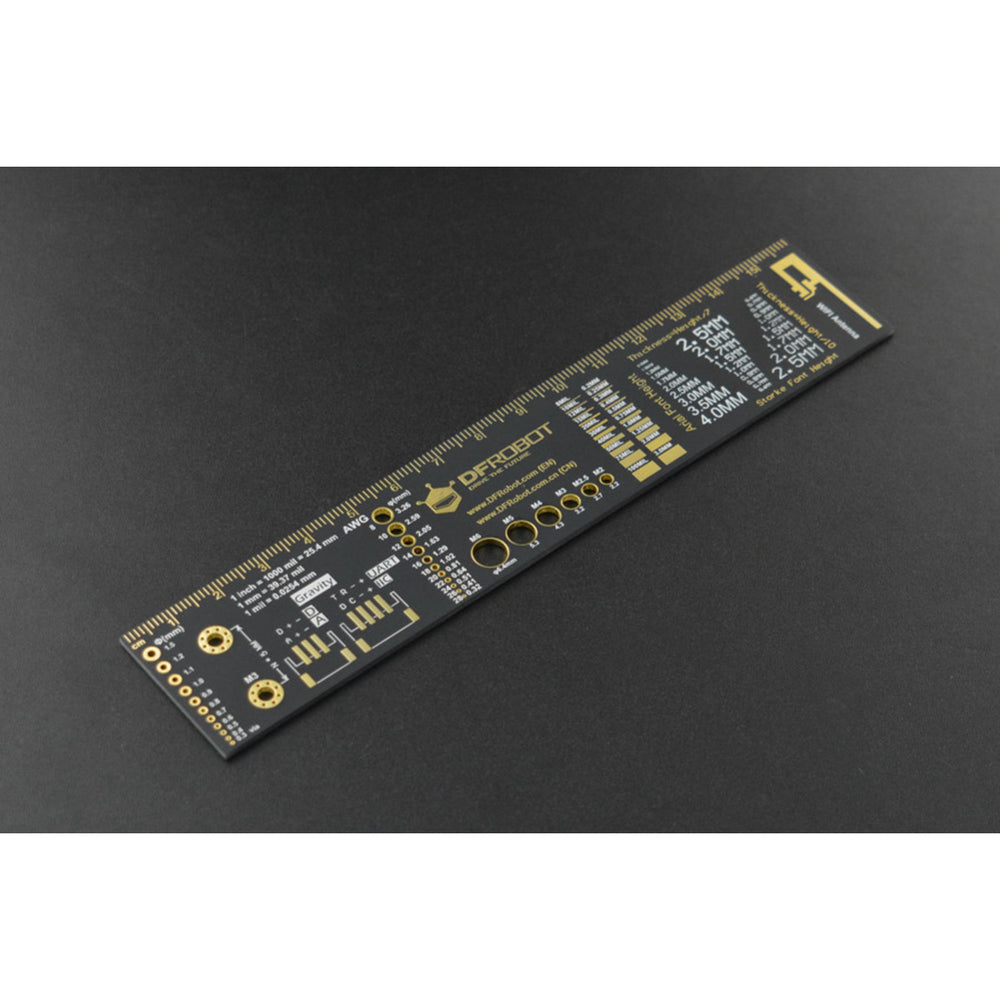 DFRobot PCB Engineering Ruler - Mini(6.3inches)