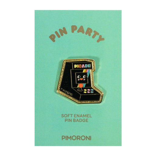 Pimoroni Pin Party Enamel Pin Badge - #LASERLIFE