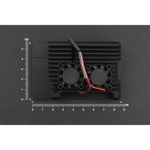 Metal Case for Raspberry Pi 4B (Dual fans)