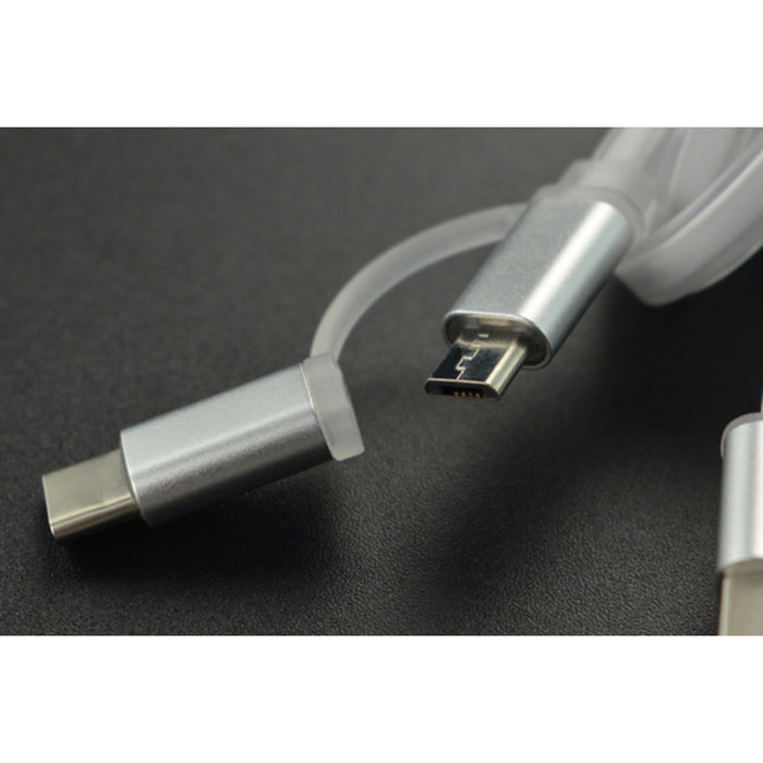 Type-C & Micro 2-in-1 USB Cable