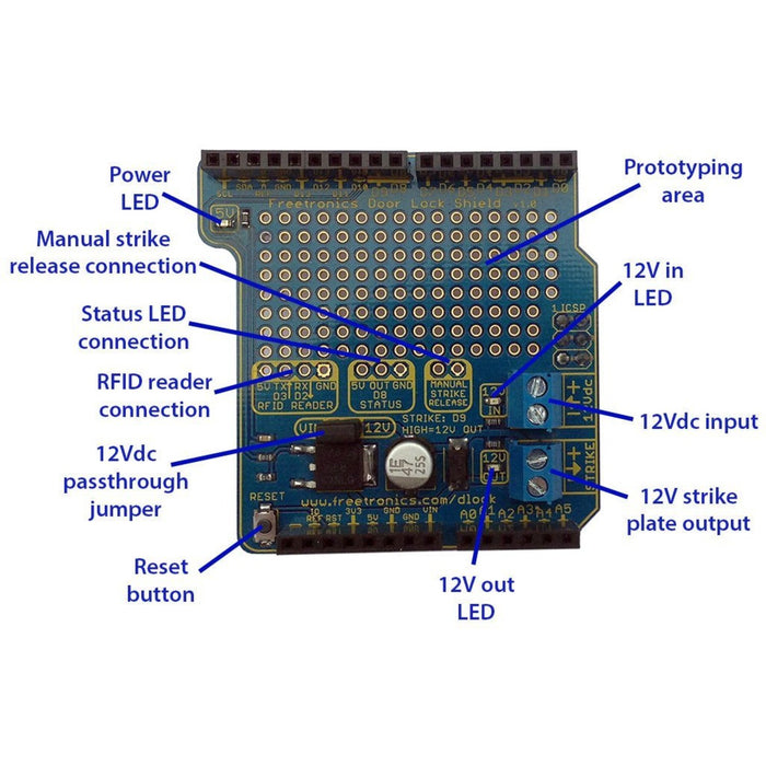 RFID Door Lock Shield