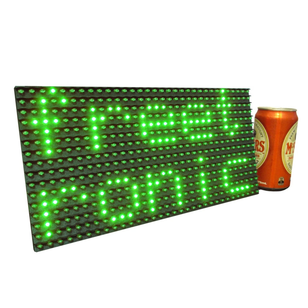 Green LED Dot Matrix Display Panel 32x16 (512 LEDs)