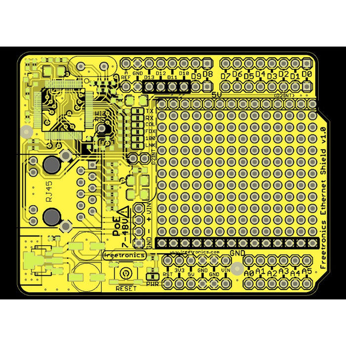 Ethernet Shield With PoE