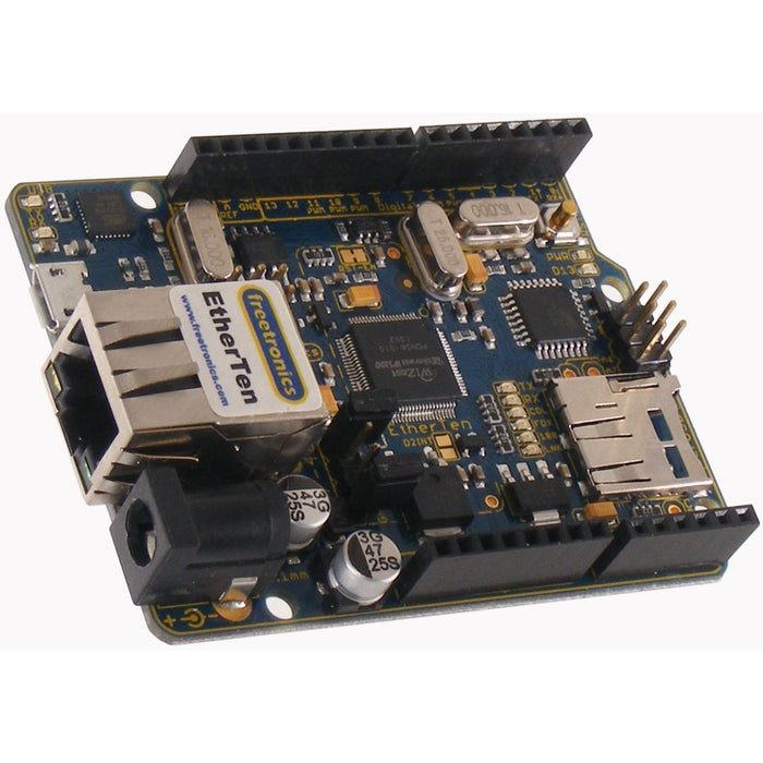 EtherTen (100% Arduino compatible with onboard Ethernet)