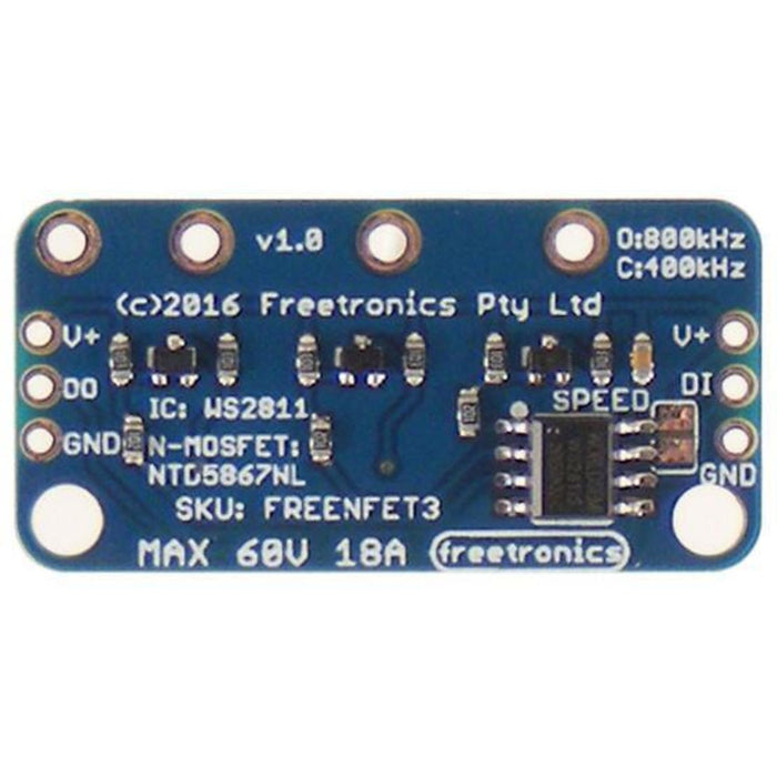 Addressable Triple N-MOSFET driver / output module