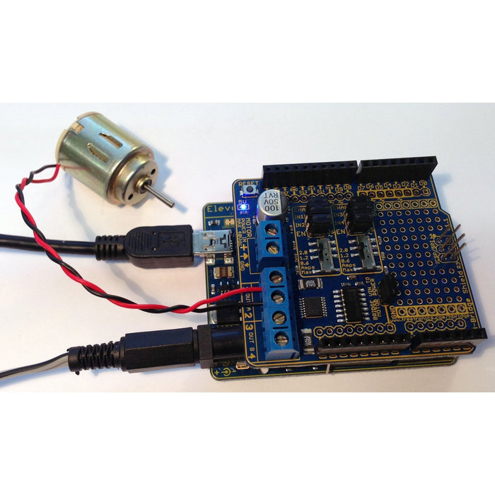 Dual Channel H-Bridge Motor Driver Shield