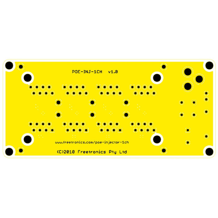 4-Channel Power-over-Ethernet Midspan Injector (Double Sided)