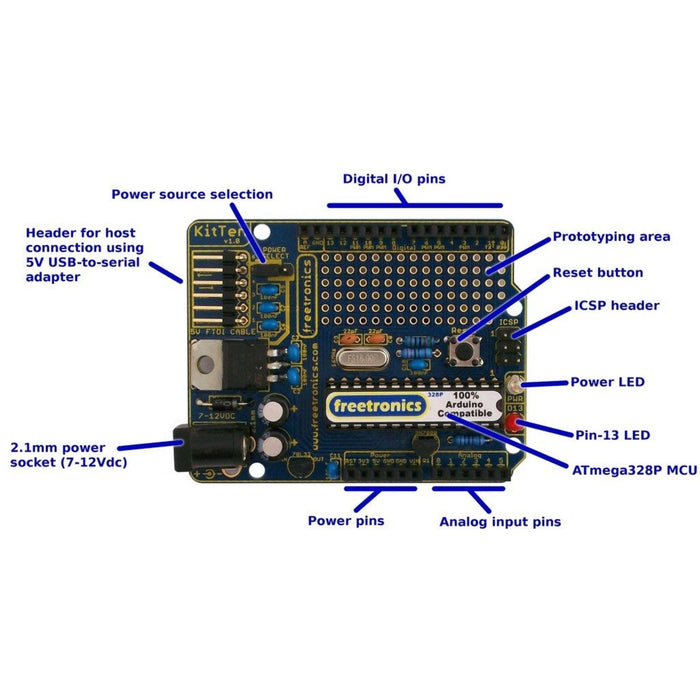KitTen (Arduino-compatible kit)