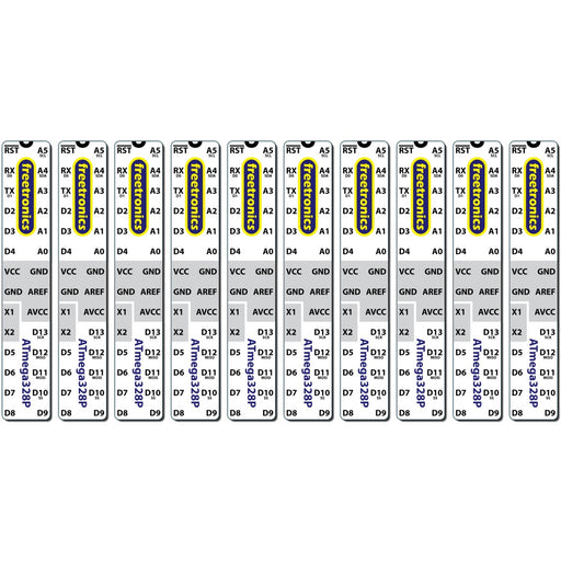 Microcontroller Labels - Arduino pinout